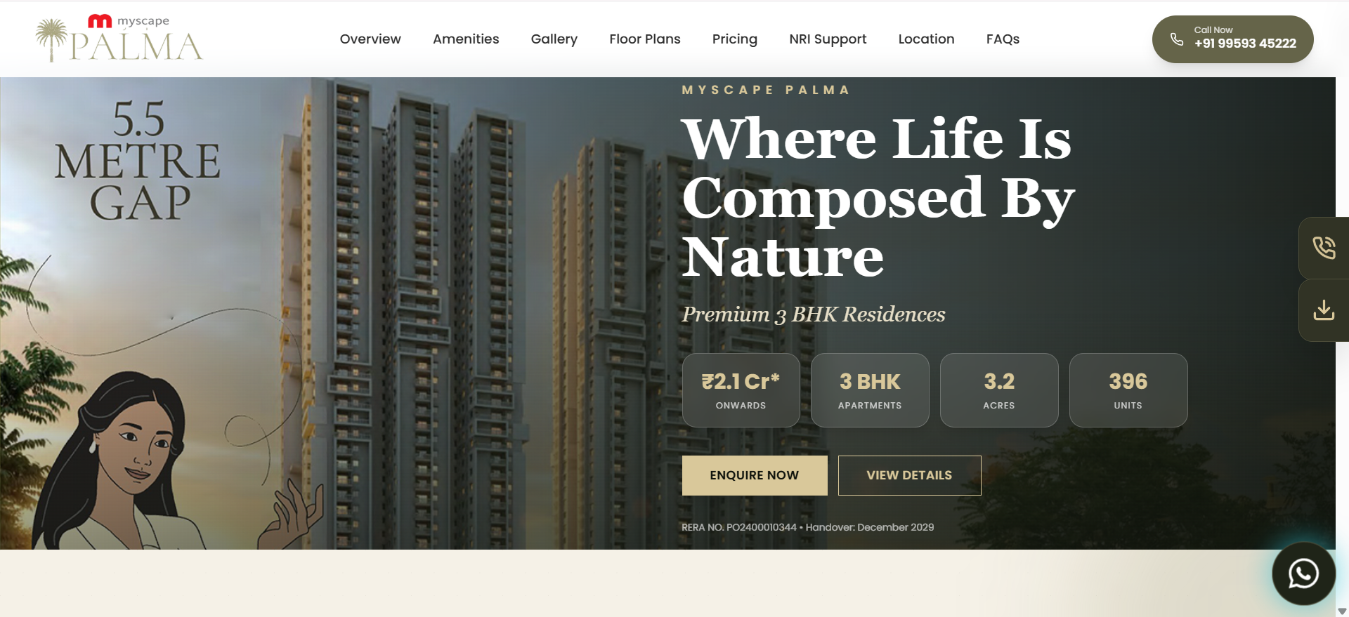 Myscape Palma Website